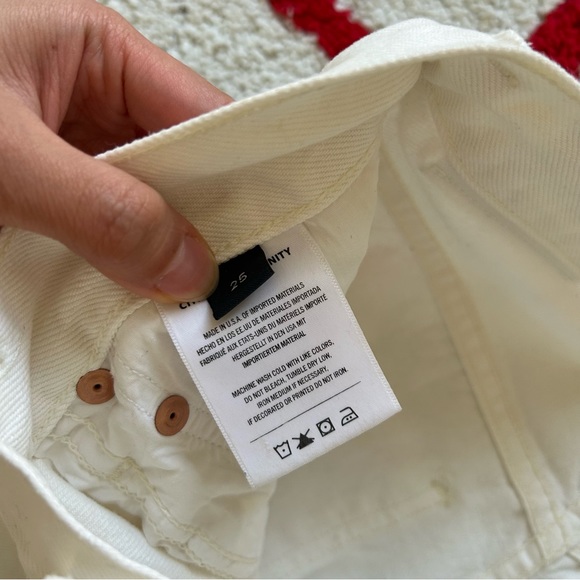 Citizens of Humanity EVA ripped white straight jeans - Picture 13 of 14